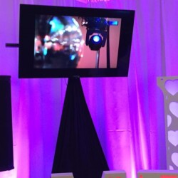 Throw Yo Hands Up Entertainment DJ & Photo Booth Service TV stand wedding Throw Yo Hands Up Entertainment